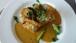 Deep Fried Fish with Red Curry